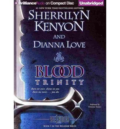 Blood Trinity by Sherrilyn Kenyon AudioBook CD