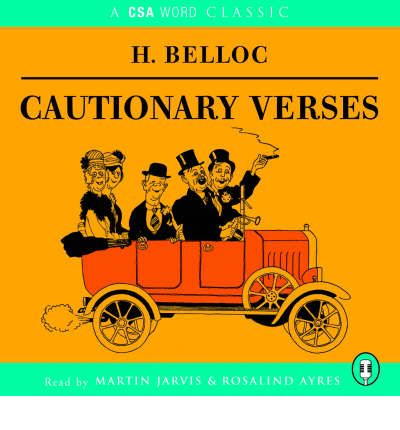 Cautionary Verses by Hilaire Belloc Audio Book CD