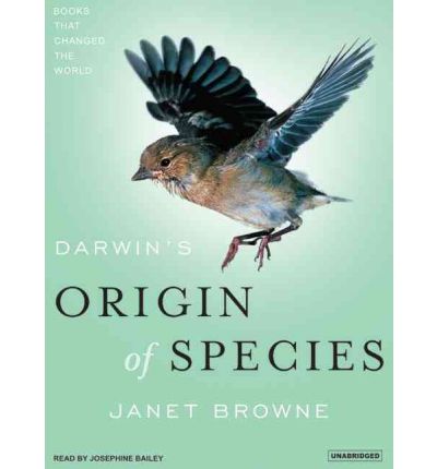 Darwin's "Origin of Species" by Janet Browne Audio Book CD