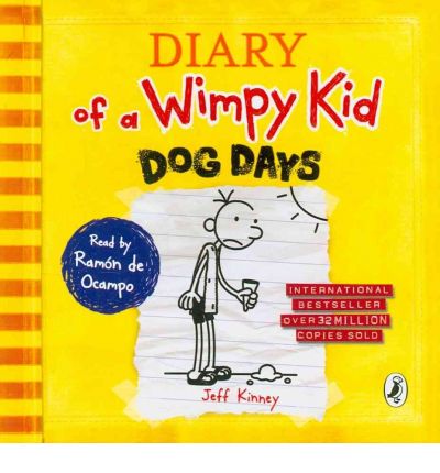 Diary of a Wimpy Kid: Dog Days by Jeff Kinney Audio Book CD