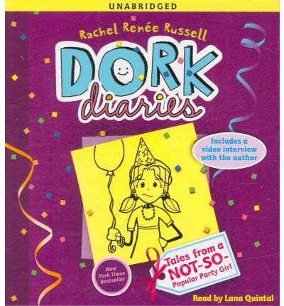 Dork Diaries 2 by Rachel Russell Audio Book CD