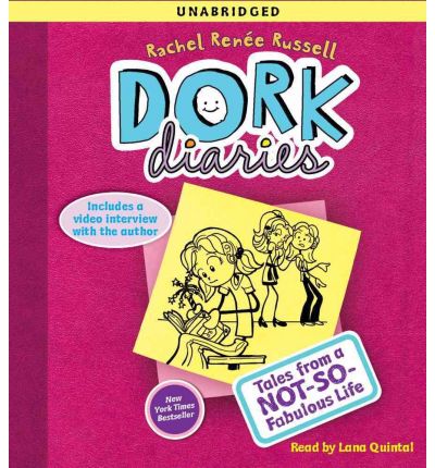 Dork Diaries by Rachel Russell AudioBook CD