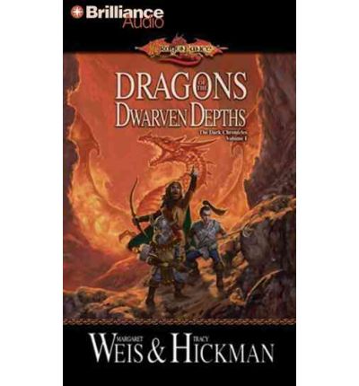 Dragons of the Dwarven Depths by Margaret Weis AudioBook CD