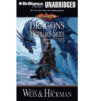 Dragons of the Highlord Skies by Margaret Weis AudioBook Mp3-CD