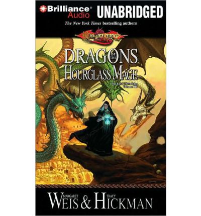 Dragons of the Hourglass Mage by Margaret Weis Audio Book CD