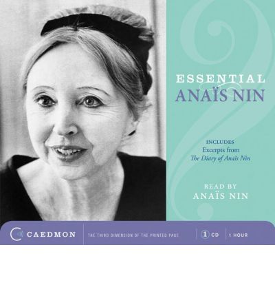 Essential Anais Nin by Anais Nin AudioBook CD