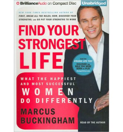 Find Your Strongest Life by Marcus Buckingham AudioBook CD
