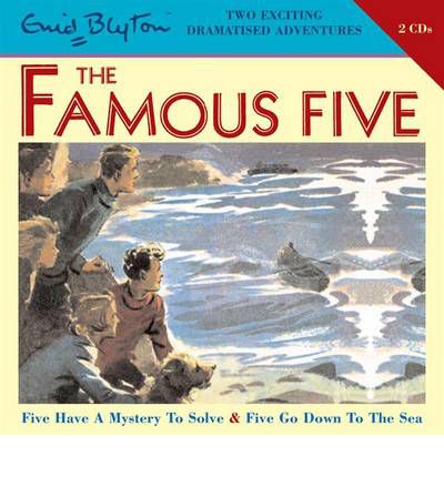 Five Have a Mystery to Solve: AND Five Go Down to the Sea v. 6 by Enid Blyton AudioBook CD