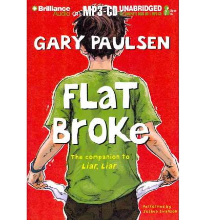 Flat Broke by Gary Paulsen AudioBook Mp3-CD