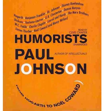 Humorists by Paul Johnson Audio Book CD