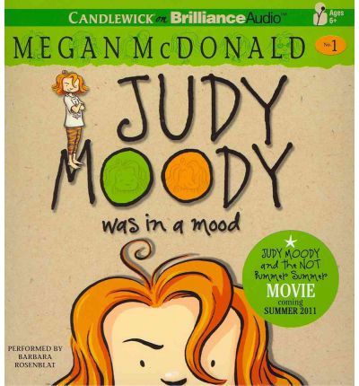 Judy Moody Was in a Mood by Megan McDonald AudioBook CD