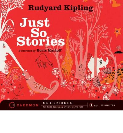 Just So Stories by Rudyard Kipling AudioBook CD