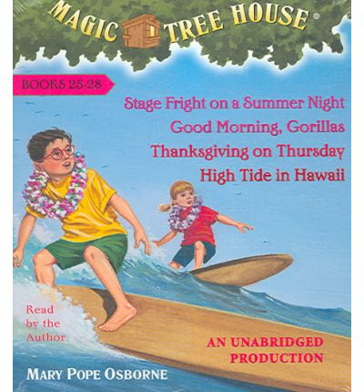 Magic Tree House Collection Books 25-28 by Mary Pope Osborne AudioBook CD