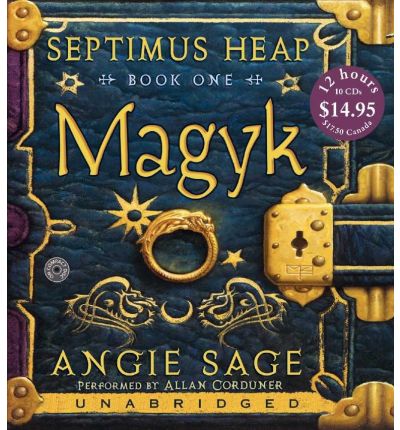 Magyk by Angie Sage AudioBook CD