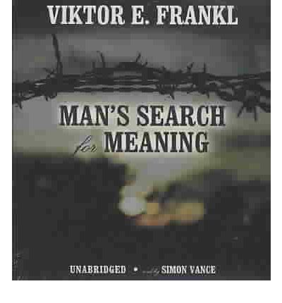 Man's Search for Meaning by Viktor E Frankl AudioBook CD