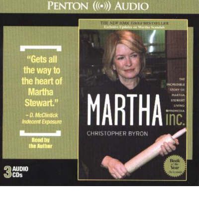 Martha Inc by Christopher Byron Audio Book CD