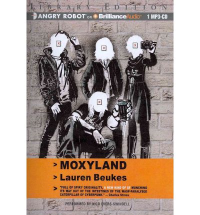 Moxyland by Lauren Beukes AudioBook Mp3-CD