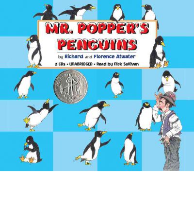 Mr. Popper's Penguins by Richard Atwater Audio Book CD