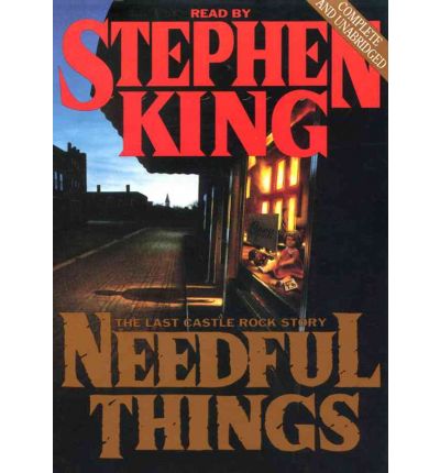 Needful Things by Stephen King AudioBook CD