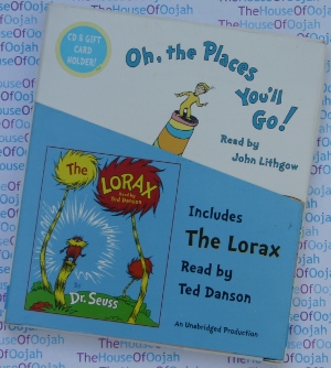 Oh, the Places You'll Go! and The Lorax - Dr Seuss - AudioBook CD