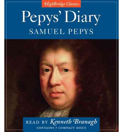 Pepys' Diary by Samuel Pepys Audio Book CD
