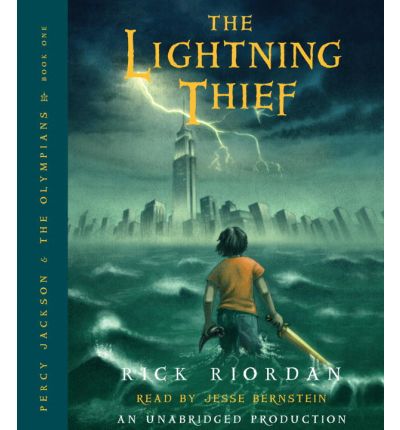 Percy Jackson and the Lightning Thief by Rick Riordan AudioBook CD