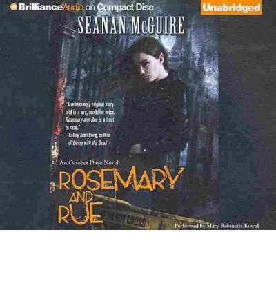Rosemary and Rue by Seanan McGuire AudioBook CD
