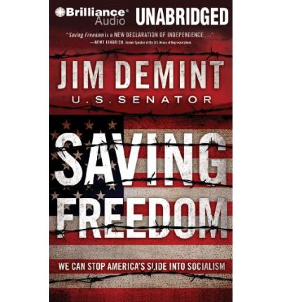 Saving Freedom by Jim Demint AudioBook Mp3-CD