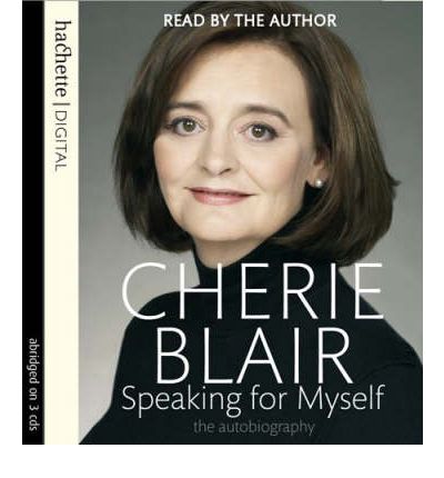 Speaking for Myself by Cherie Blair AudioBook CD