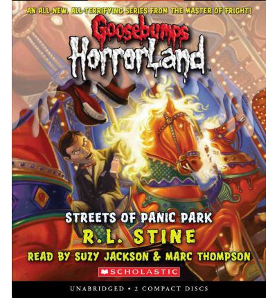 Streets of Panic Park by R L Stine Audio Book CD