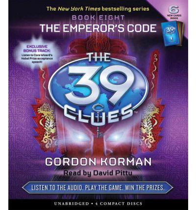 The 39 Clues Book 8: The Emperor's Code - Audio by Gordon Korman Audio Book CD