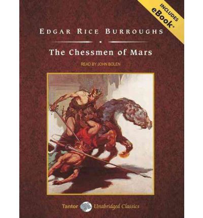 The Chessmen of Mars by Edgar Rice Burroughs AudioBook CD