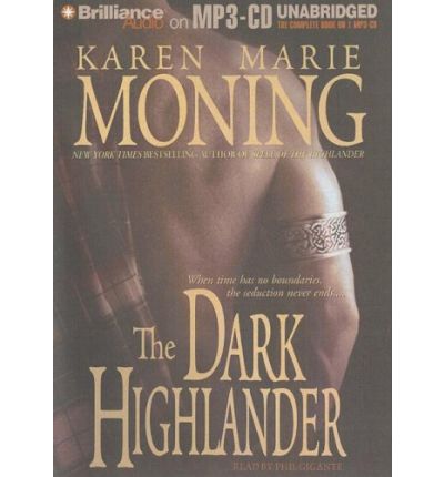 The Dark Highlander by Karen Marie Moning Audio Book Mp3-CD