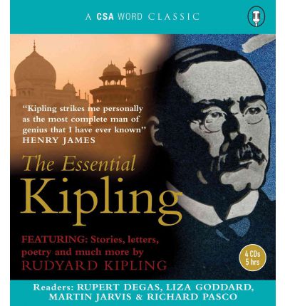 The Essential Kipling by Rudyard Kipling AudioBook CD
