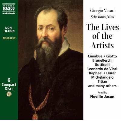 The Lives of the Artists by Giorgio Vasari Audio Book CD