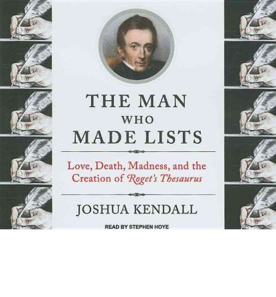 The Man Who Made Lists by Joshua C. Kendall Audio Book CD