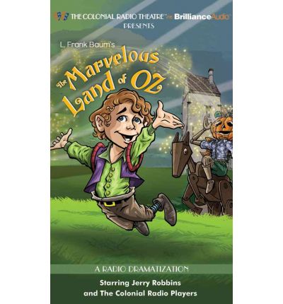 The Marvelous Land of Oz by L Frank Baum and Jerry Robbins Audio Book CD