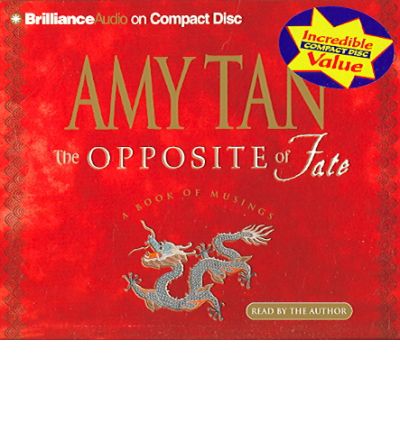 The Opposite of Fate by Amy Tan AudioBook CD