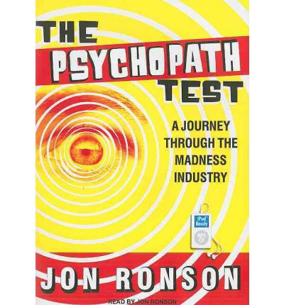 The Psychopath Test by Jon Ronson AudioBook Mp3-CD