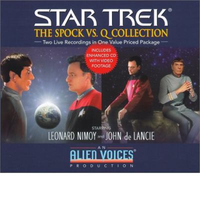 The Spock vs.Q by Inc. Alien Voices Audio Book CD