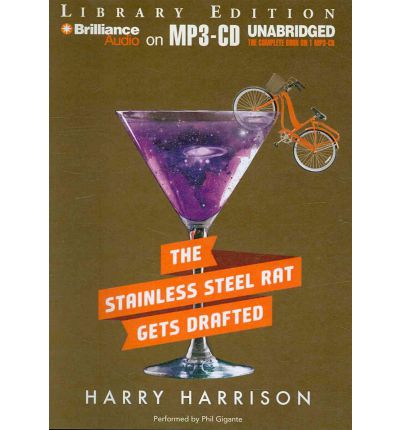 The Stainless Steel Rat Gets Drafted by Harry Harrison Audio Book Mp3-CD