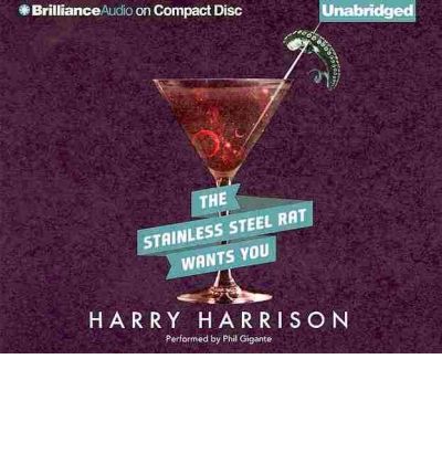 The Stainless Steel Rat Wants You by Harry Harrison Audio Book CD