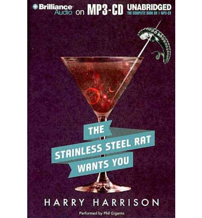 The Stainless Steel Rat Wants You by Harry Harrison AudioBook Mp3-CD
