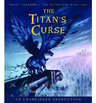The Titan's Curse by Rick Riordan Audio Book CD