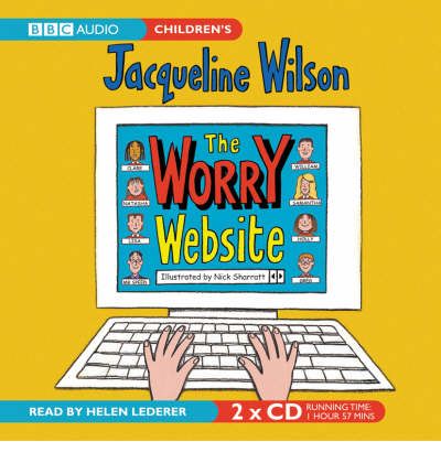 The Worry Website by Jacqueline Wilson Audio Book CD