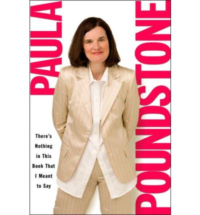 There's Nothing in This Book That I Meant to Say by Paula Poundstone AudioBook CD