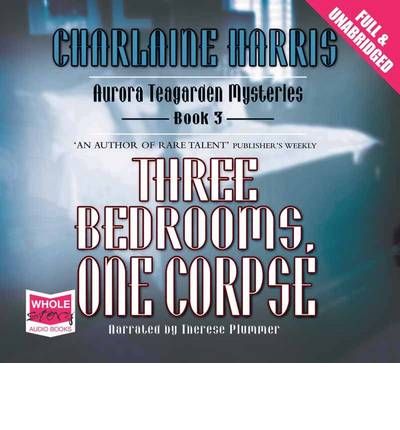 Three Bedrooms, One Corpse by Charlaine Harris AudioBook CD