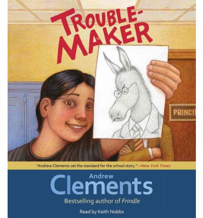 Troublemaker by Andrew Clements AudioBook CD