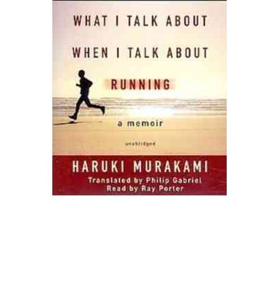 What I Talk about When I Talk about Running by Haruki Murakami Audio Book CD