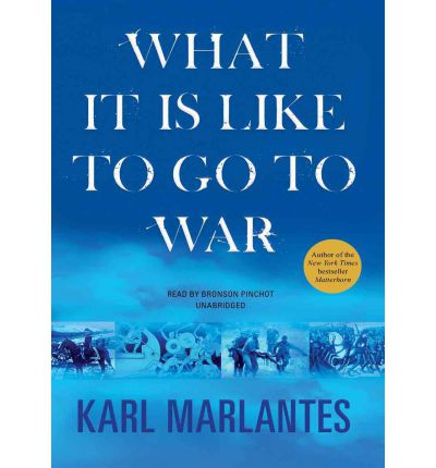 What It Is Like to Go to War by Karl Marlantes AudioBook CD